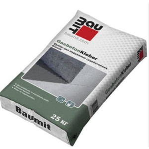 Клей для газоблоку Baumit GasBetonKleber 25 кг